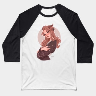 Demon Girl Baseball T-Shirt